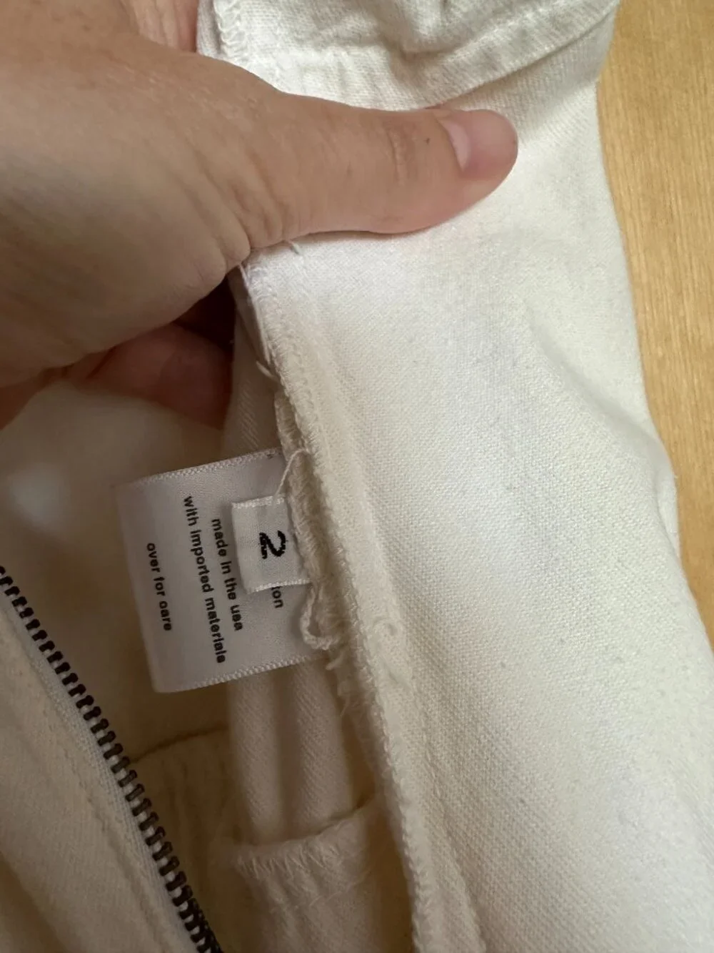 Rachel Comey Bend Jumpsuit / off white / SIZE 2